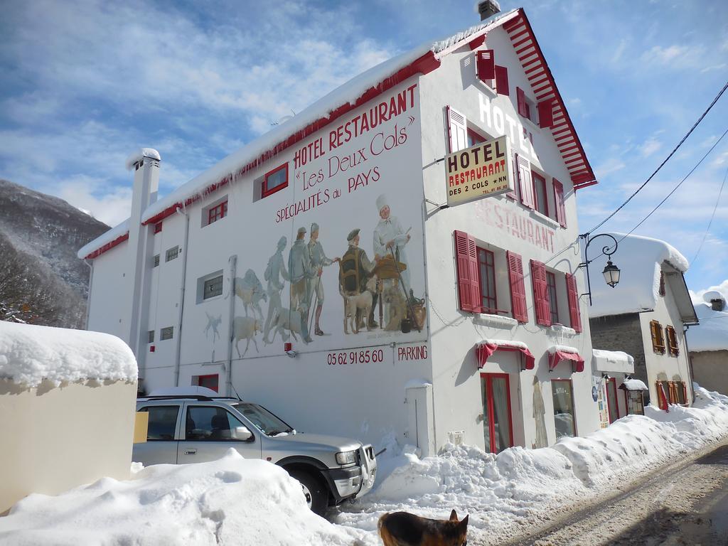Hotel Les Deux Cols Sainte-Marie-de-Campan Eksteriør billede