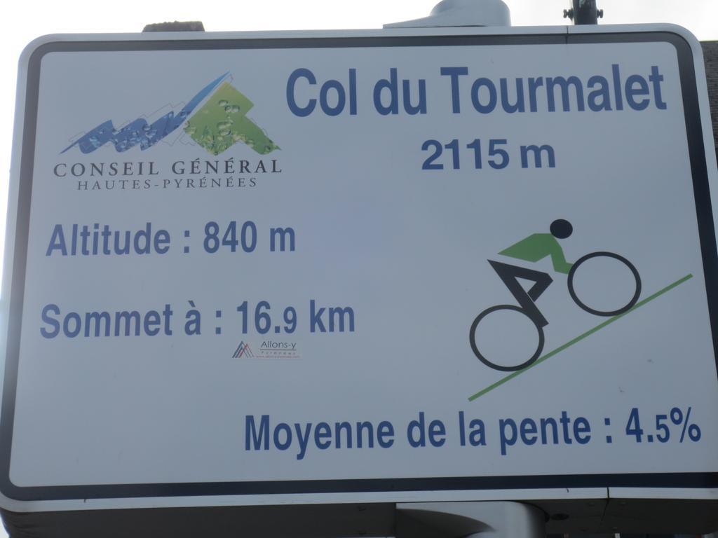 Hotel Les Deux Cols Sainte-Marie-de-Campan Eksteriør billede